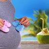 Nhau thai bám thấp có nên uống nước dừa không?