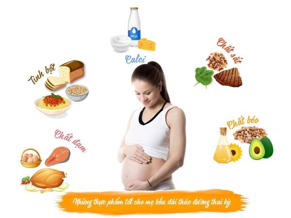 tiểu đường thai kỳ nên ăn gì